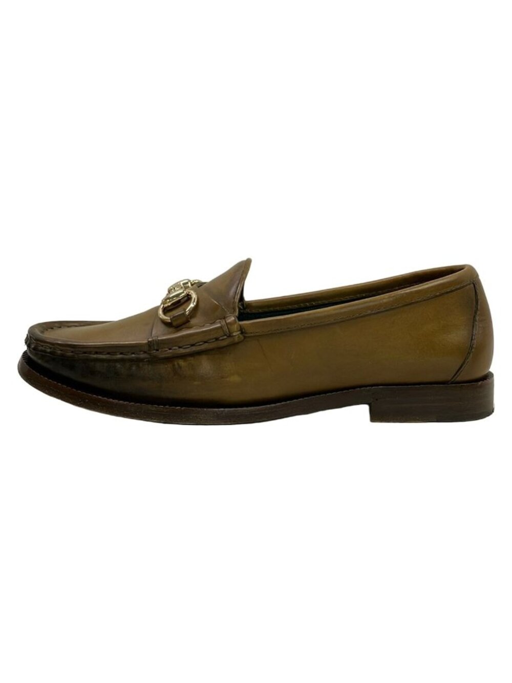 Gucci Loafers Brown Horsebit G Firlnze Leather